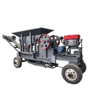 Industrial Tracked Mobile Crusher Machine High Quality Crawler Rock Stone Crushing Plant for Large Scale Mining Project