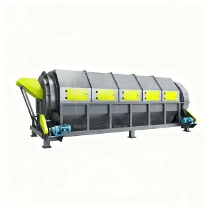 Industrial Trommel Screen Rotary Drum Separator for Waste Recycling Plant