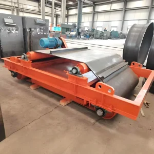 Industrial grade High Rigidity Permanent Magnetic Separator Bearing 500mm-1800mm Belt Width 0.05-30kg Iron Attracting
