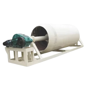 Industry Standard Rotary Drum Stone Washer With Gear AC Motor 40-150t/h Capacity For Gold Ore