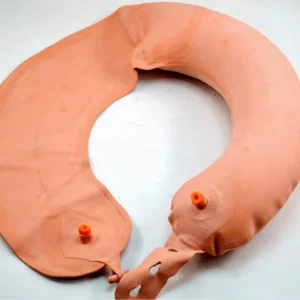 Inflatable Rubber Lifebuoy Ring with Double Airbag Ideal for Swimming Training in Sea & Lake