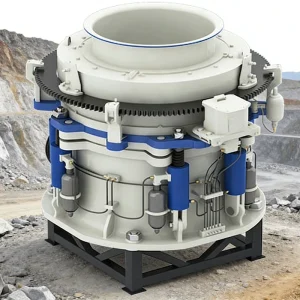 Integral Cast Steel Cone Crusher Motor Gear Tin Bronze Bushing Sliding Bearing Max 500t h Capacity Mining Stone Crushing Plant