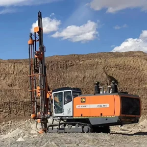Integrated Blasthole Surface Crawler Mounted Drill Rig for Geological Studies DTH Rock Drill Machine Engine Mine Drilling