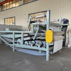 Integrated Gravity Belt Thickener Press Belt Filter Press Sludge Dewatering Unit with Full Auto Control for Urban Sewage Sludge