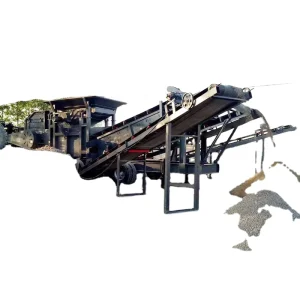 Integrated Mobile Crushing and Screening Station for Construction Waste Crushing and Screening Equipment
