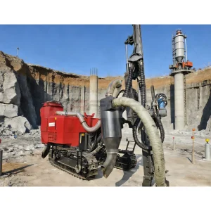 Intelligent Control Console for Diesel Powered Mining DTH Drill Rig with Motor and Bearing Components