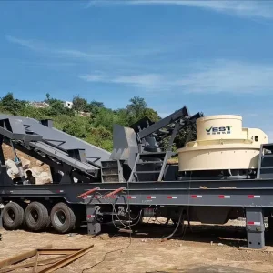 Intelligent Mobile Tyre Mobile Sand Making Machine Crushing Station Wheel Mounted Tyre Mobile Sand Making Machine