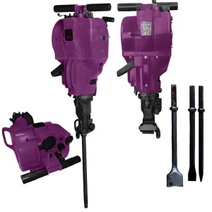 Internal Combustion Rock Drill Splitting Crushing Tamping YN27C Gasoline Rock Drill Machine