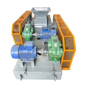 Iron Ore Double-Roll Crusher Double Roll Pulverizer Toothed Roll Crusher for Silica and Quartz Ceramic Double Roll Grinder