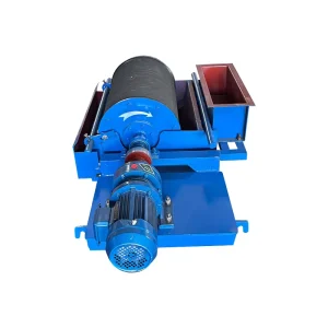 Iron Quartz Sand Chrome Separation Machine Dry and Wet Magnetic Machine Drum Magnetic Separator