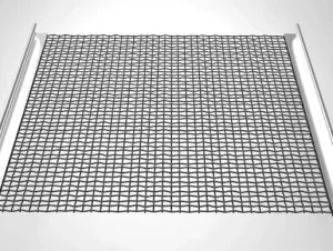 Iron Wire Mesh 65Mn Crimped Woven Hooked Crusher Stone Rock Gold Mine Quarry Vibrating Sieve Mesh with Cutting Service