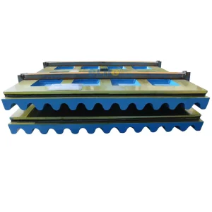 J6 High Manganese Steel Crusher Wear Part Jaw Plate for Quarry