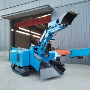 JAXON Crawler Mining Tunnel Mucking Loader Mini Mucking Machine Mining Mucking Loader Underground Excavate Mucking Loader