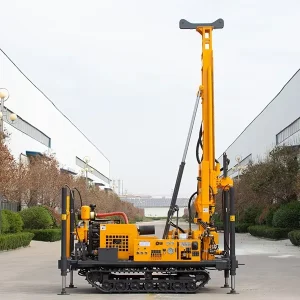 JDL280 JDL350 250m 300m 350m Crawler Type Mechanical Top Drive Water Well Drilling Rig Machine