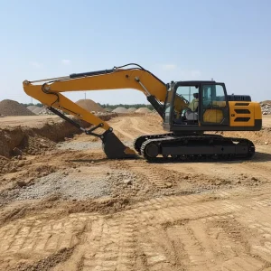 JIAHE 23 Ton Cummins Engine EPA Certified Crawler Hydraulic Excavator Motor for Mine Channel Construction Work