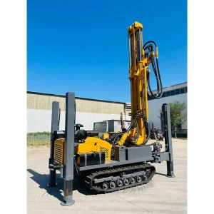 JK590 DTH Drilling Rig Hydraulic Crawler Rock Drilling Machine for Mining and Quarry Projects