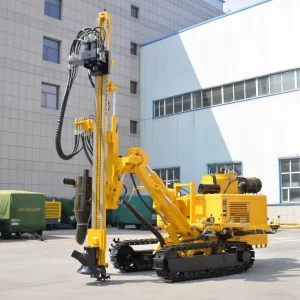 JK590BC-2A DTH Bore Well Drilling Machine Core Drilling Rig Mining Equipment with Gear Gearbox Motor