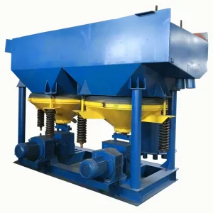 JT5 2 Double Chamber Jig for Coarse Placer Gold Selection Dual Motor Gold Separation Jig