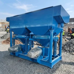 JT5-2 Sawtooth Wave Jig for Weight Recovery of Gold Barite Placer Gold Lead and Zinc Dual-power Jig