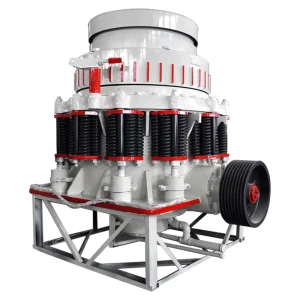 JY 900 Spring Cone Crusher with PLC Gearbox Engine Motor Bearing for Stone Crushing Production Line