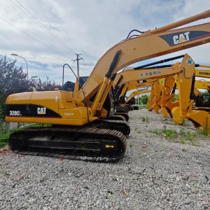 Japan Original 20ton Used Caterpillar CAT320CL Hydraulic Crawler Second hand Excavator Used with Direct Injection Engine Gearbox