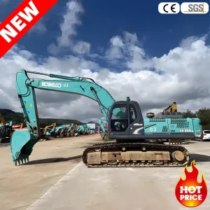 Japan Original Used Kobelco SK350 35 Ton Large Crawler Excavator Mining Road Infrastructure Diesel Hydraulic