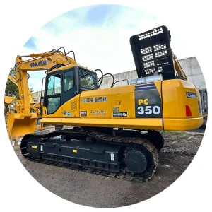 Japan Original Used Komatsu Pc350 35 Ton Excavator Crawler Diesel Hydraulic Stable Reliable Performance Well Maintained