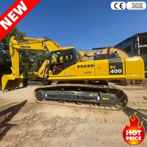 Japan Original Used Komatsu Pc400-7 40 Ton Heavy Excavator 98% New Large Scale Mining Heavy Earthmoving Crawler Diesel Hydraulic