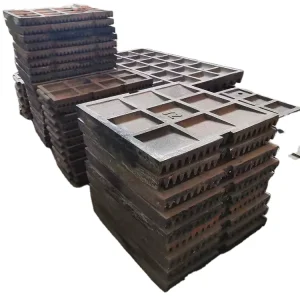 Jaw Crusher Liner Plate Spare Parts Casting Ore Mining Wear Components