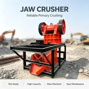 Jaw Crusher Machine Factory New Type of Broken Marble Shale Jaw Crusher Suitable for Construction