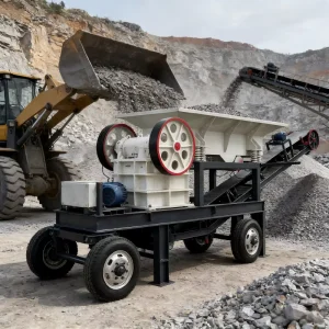 Jaw Crusher PE250x400 Mobile Jaw Crusher Mobile Stone Crushing and Concrete Crushing Machine