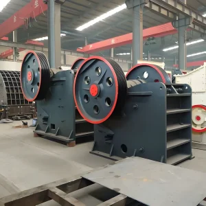 Jaw Crusher Primary Crushing Machine Model Crusher Hu 212 AC Motor Bearing & Gearbox Max 350t h Capacity