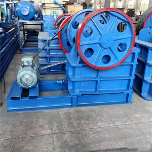 Jaw Crusher Production Line for Rock Slabs in Gold Ore Mining Plants