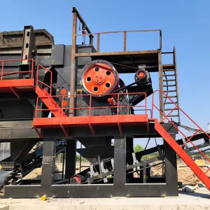 Jaw Crusher Stone Crushing Machine Hydraulic Wedge Discharge Adjustment Aggregate Quarry Plant