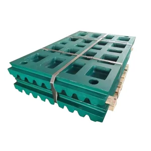 Jaw Crusher Wear Plates C110 Jaw Plate