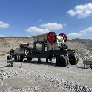 Jaw Crusher and Stone Crusher Mobile Diesel Stone Crushing Machine 20-100 Tons per Hour