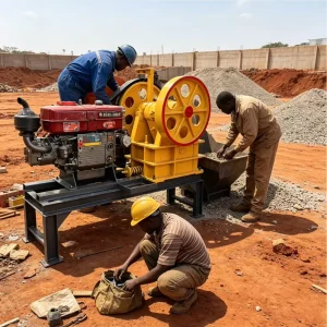 Jaw Crusher for Construction Waste PE Primary Stone Breaker Machine Ore Crushing Equipment From Original Manufacturer