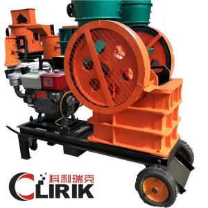 Jaw Crusher for Marble Oyster Shell Crushing Mining System with PLC Controlled Feeder and AC Motor Crushing Plant