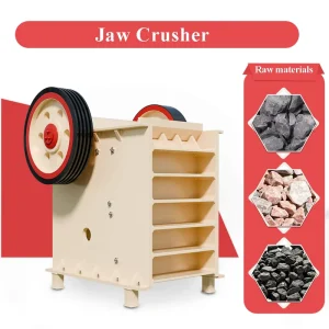 High Efficiency Ore Jaw Crusher for Gold Ore Non-ferrous Metal Fluorite Andesite Ore and Various Hard Mineral Processing Station