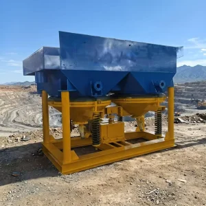 Jigging Machine for Tungsten tin manganese Ore Separation Trapezoidal Jig for Gold Mine Tailings Recovery