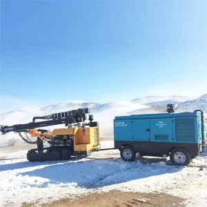 KAISHAN Mining Machinery Hydraulic Surface DTH Drilling Rig Crawler Rock Blasting Hole Drilling Machine for Mine Quarry