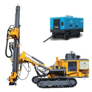 KG420 Separated Blast Hole Drill Rig Portable Crawler Split Drilling Machine for Open Air Rock Blasting