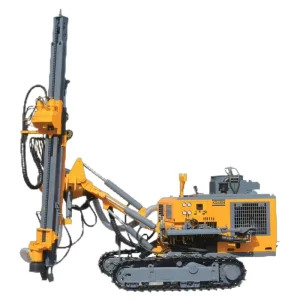 KG430 KG430H Surface Crawler Type DTH Drilling Rig 90-152mm Drilling Diameter 25m Depth 5000 Torque Diesel Engine Mining