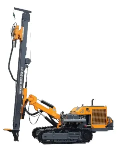 KG500GF Crawler Type Ultra High Torque DTH Drilling Rig 185-500mm Large Hole Mining and Construction 86 kW