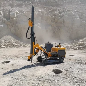 KG726 Diesel Engine 25m Down The Hole Percussion Mining Rig 90-115mm Diameter DTH Drill Rig ISO Certified Quzhou