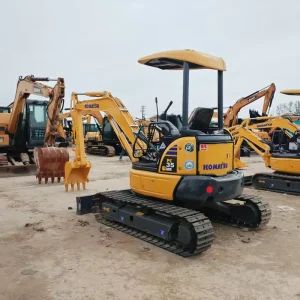KOMATSU PC35MR 3.5Ton Crawler Hydraulic Used Excavator