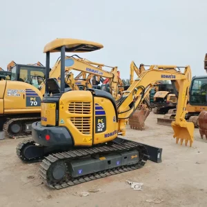 KOMATSU PC35MR 3.5Ton Crawler Hydraulic Used Excavator