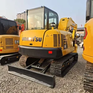 KOMATSU PC56 5Ton Crawler Hydraulic Low Hours Good Condition Used Excavator in Stock for Sale