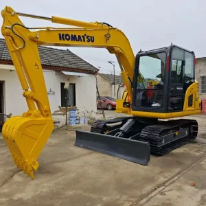 KOMATSU PC60 6Ton Crawler Hydraulic Low Hours Good Condition Used Excavator in Stock for Sale