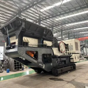 KQ Tracked Mobile Jaw Crusher for Mining Quarry Construction 5 1000 TPH Diesel Electric Dual Power Jobsite Ready